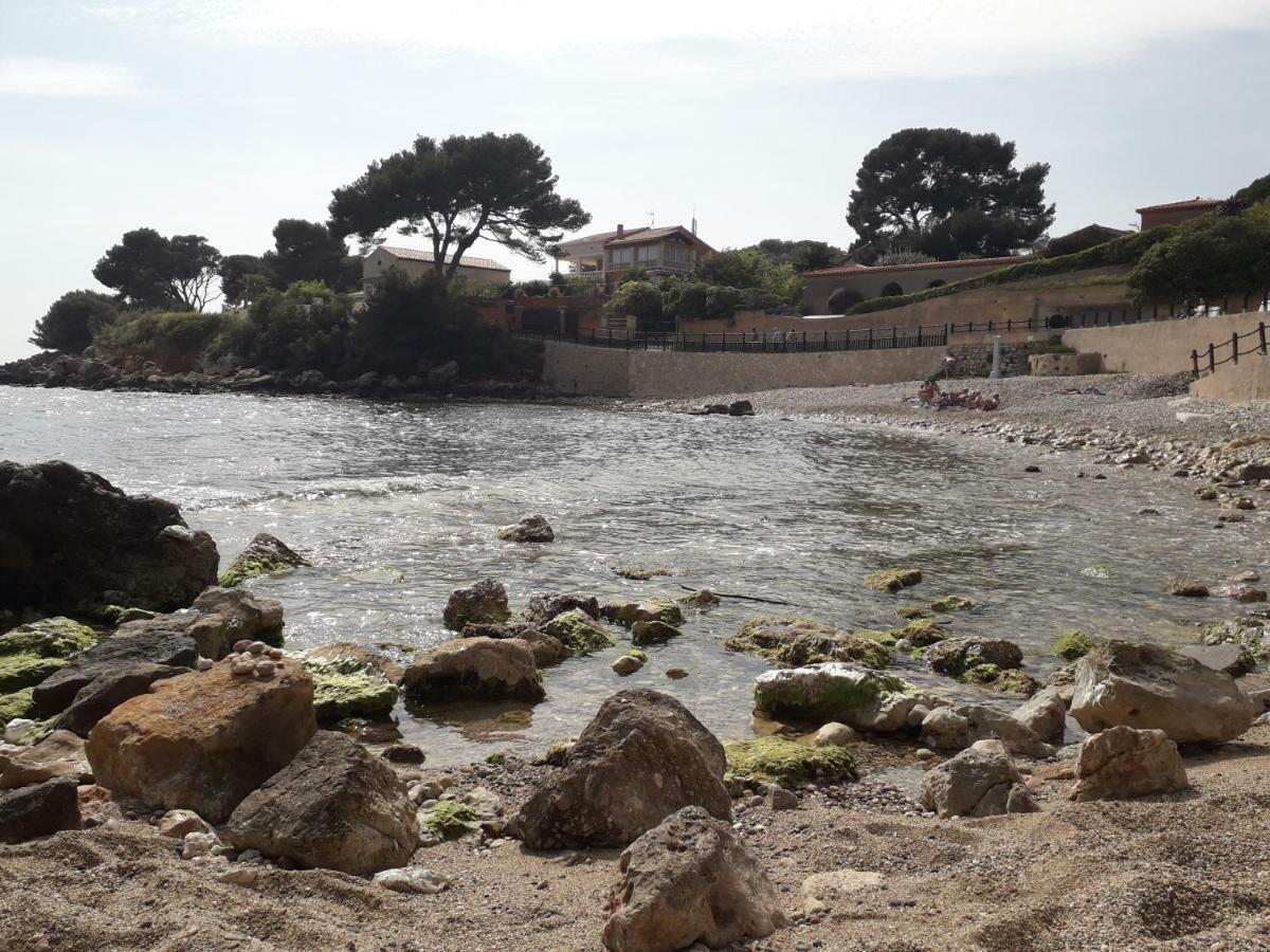 Bandol Nature Et Loisirs: Parking/ Piscine Exteriör bild